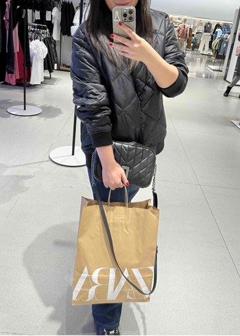 Massimo dutti kadın mont - Görsel 7