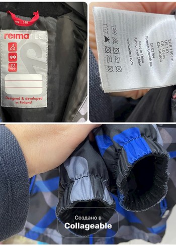 Erkek Çocuk Mavi Desenli Kapüşonlu Ceket ve Pantolon - Görsel 9