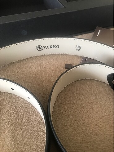 Vakko orijinali cüzdan kemer anahtarlık seti - Görsel 7