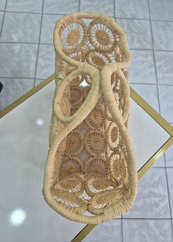  Beden Bej Örgü Bohem Kadın Çanta