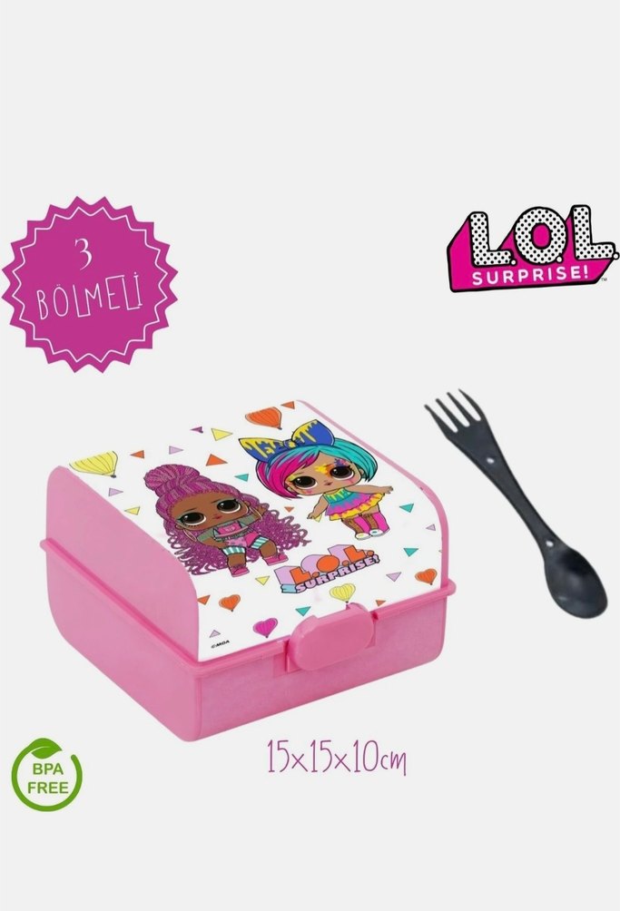LOL Surprise Pembe Termos ve Beslenme Kutusu Seti - Görsel 3