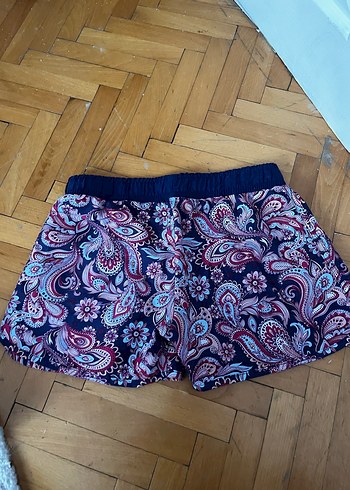 Renkli Desenli deniz şortu - Görsel 4