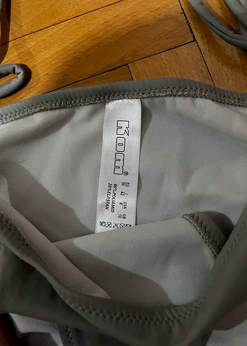 Gri Püsküllü Bohem Mini Bikini - Görsel 3