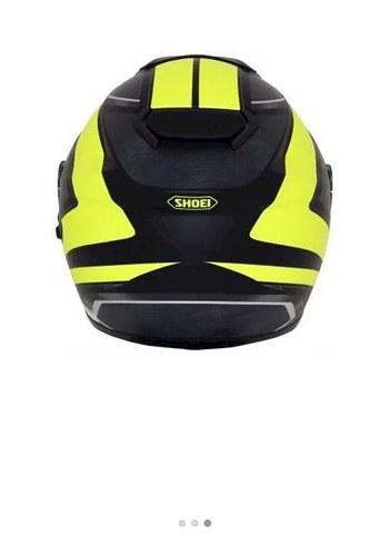 Sarı Biker Motosiklet Kaskı - Görsel 3