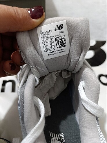 39 Beden Newbalance9060 Rain Cloud Grey