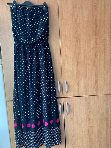 BebePlus Şifon uzun elbise