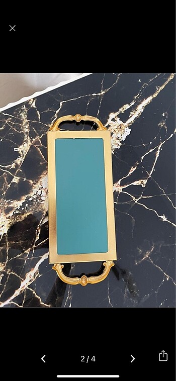 Diğer Gold metal tepsi