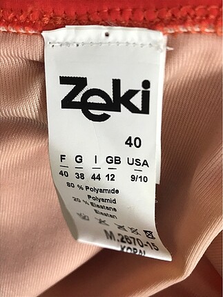 40 Beden kırmızı Renk Mayokini