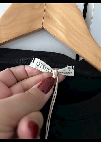 Siyah Uzun Kollu Crop Top - Görsel 4