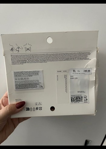 Bej Desenli Yapışkanlı Sütyen - Görsel 4