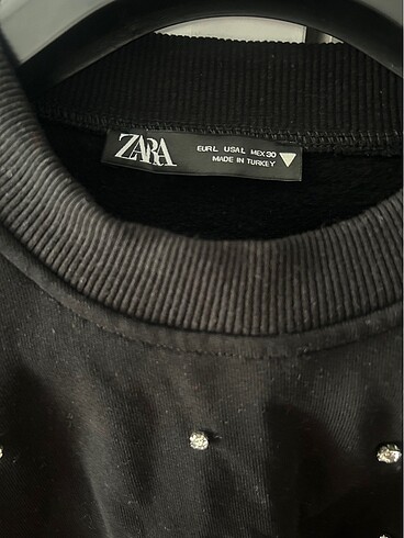 Zara Zara crop sweat