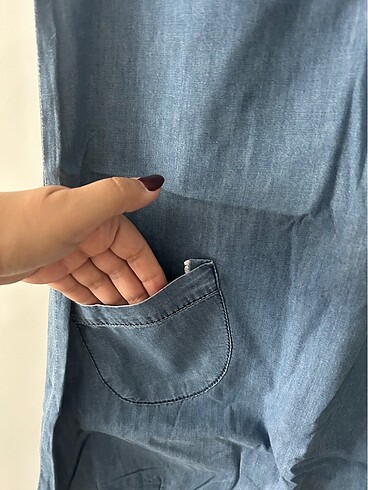 l Beden Bershka jean elbise