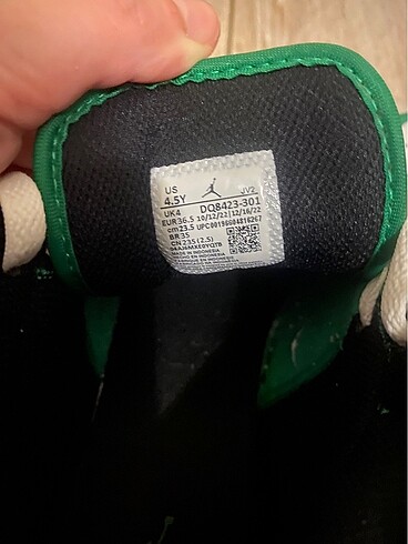 36,5 Beden çeşitli Renk AIR JORDAN
