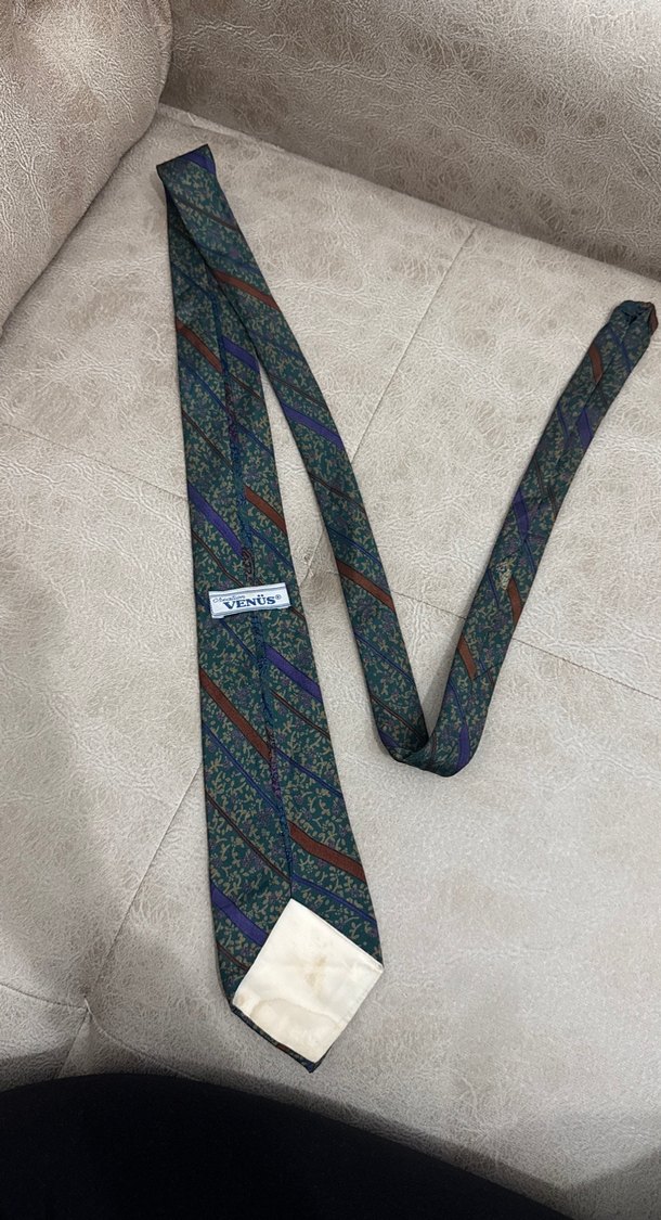 Bohem Çok Renkli Erkek Kravat - Görsel 2