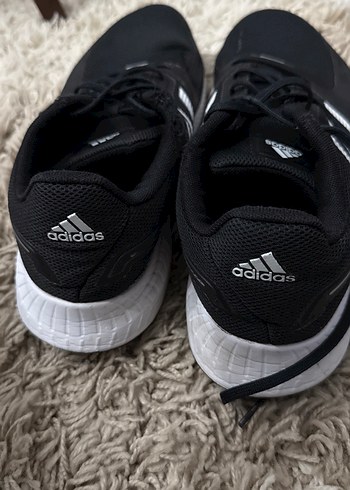 Kadın Siyah Spor Ayakkabı Velcro Bağcıklı - Görsel 5