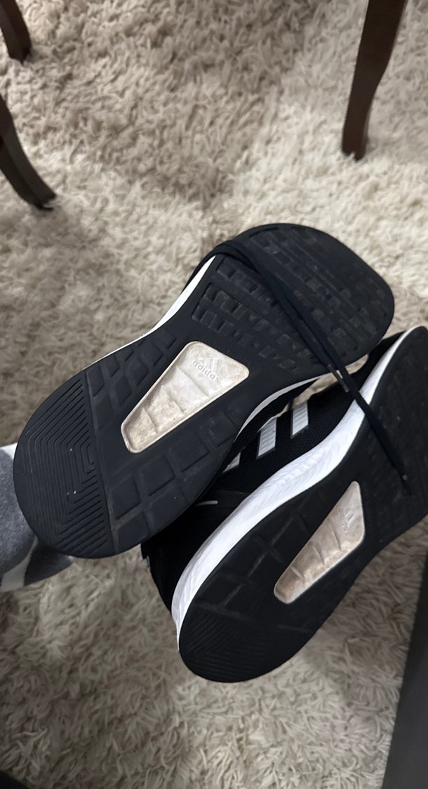 Kadın Siyah Spor Ayakkabı Velcro Bağcıklı - Görsel 3