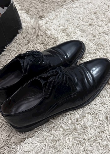 Klasik Siyah Erkek Ofis Ayakkabısı - Görsel 2