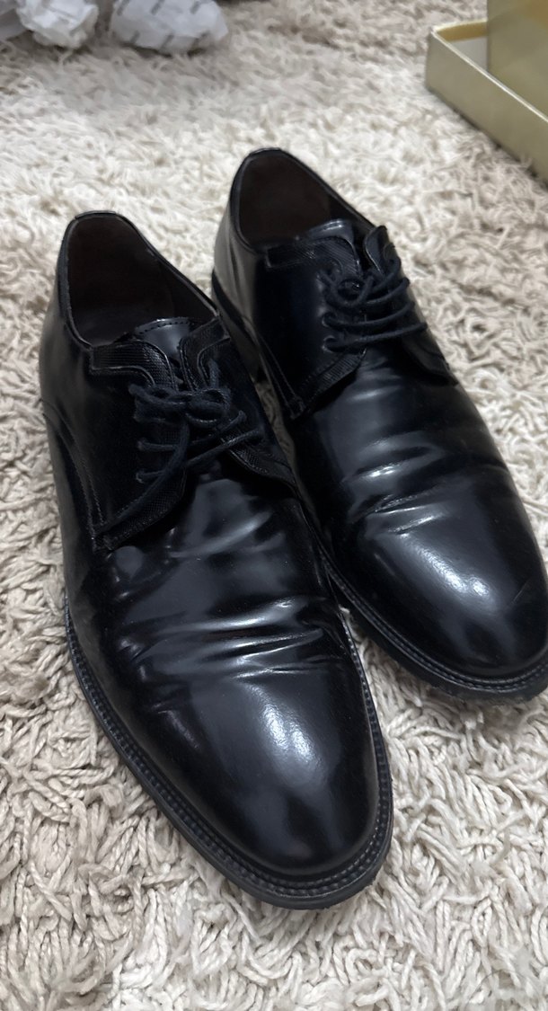 Klasik Siyah Erkek Ofis Ayakkabısı - Görsel 5