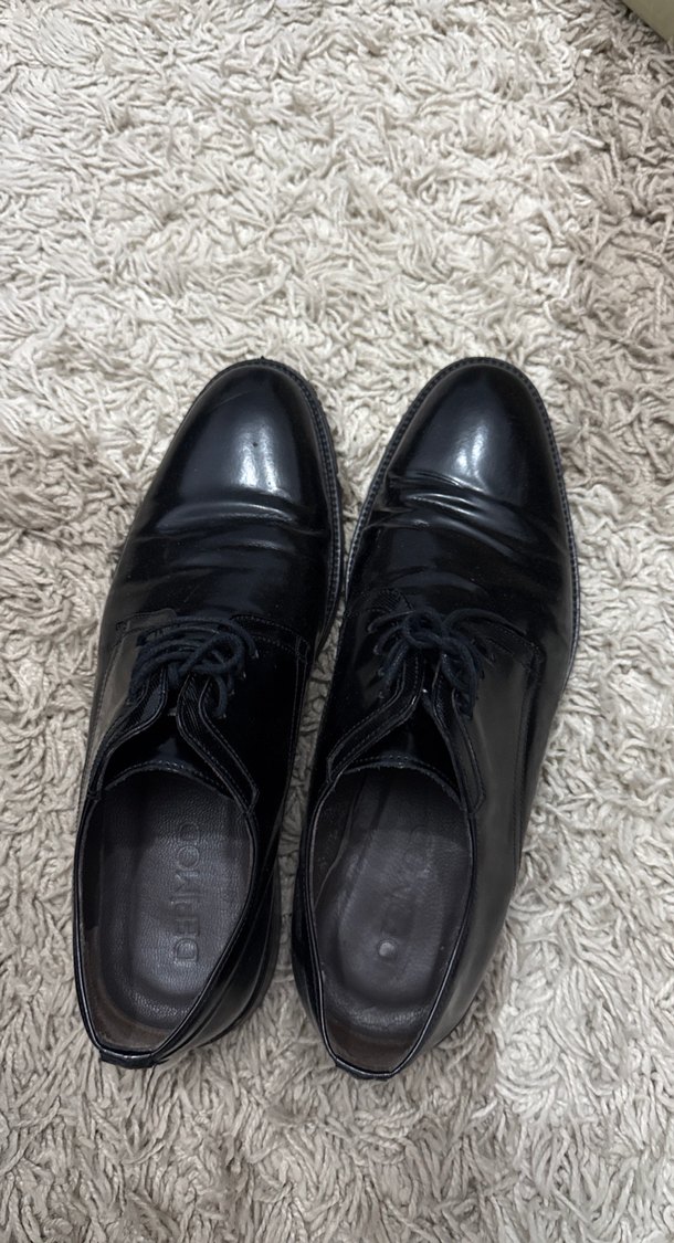 Klasik Siyah Erkek Ofis Ayakkabısı - Görsel 3