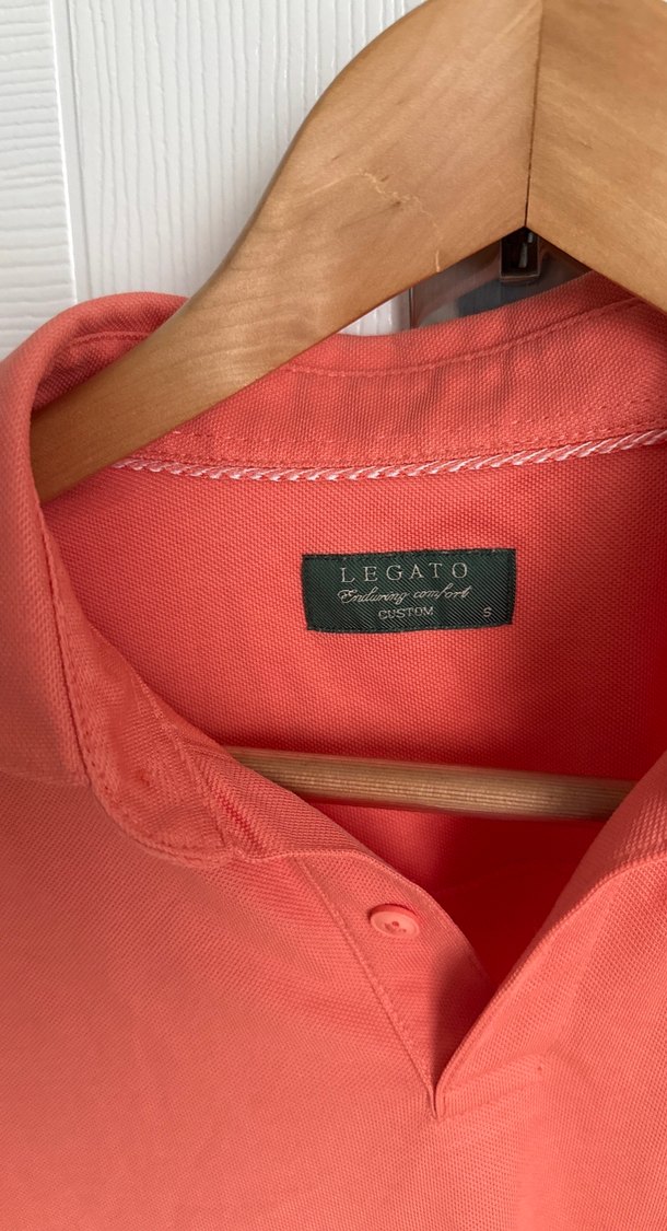 Kırmızı Erkek Polo Tişört, Kısa Kollu, İnce Kesim - Görsel 2