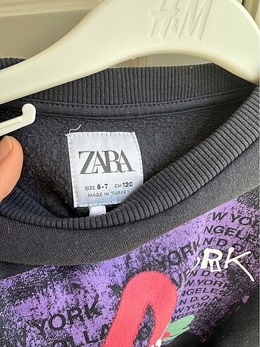 5 Yaş Beden Zara sweat