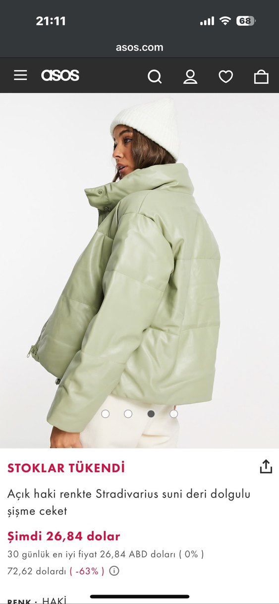 Stradivarius deri mont - Görsel 2