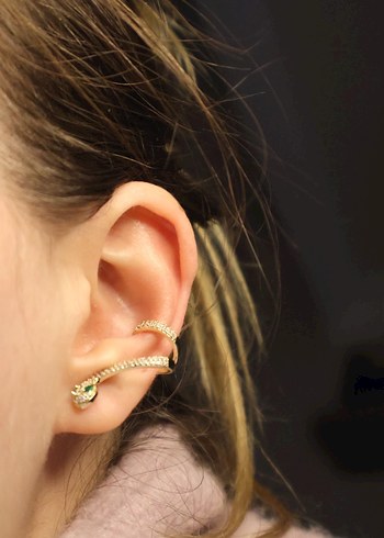 Bvlgari Model Serpenti Küpe - Görsel 2