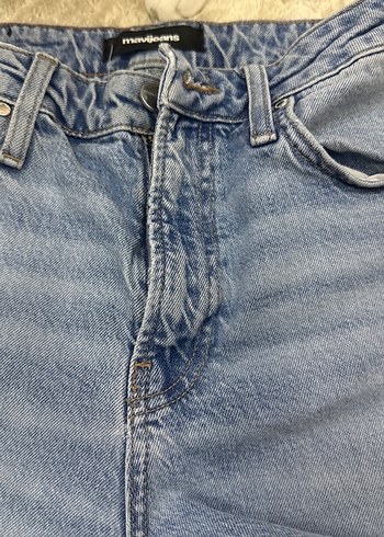 Mavijeans Kadın Gri Normal Kesim Kot Pantolon - Görsel 3
