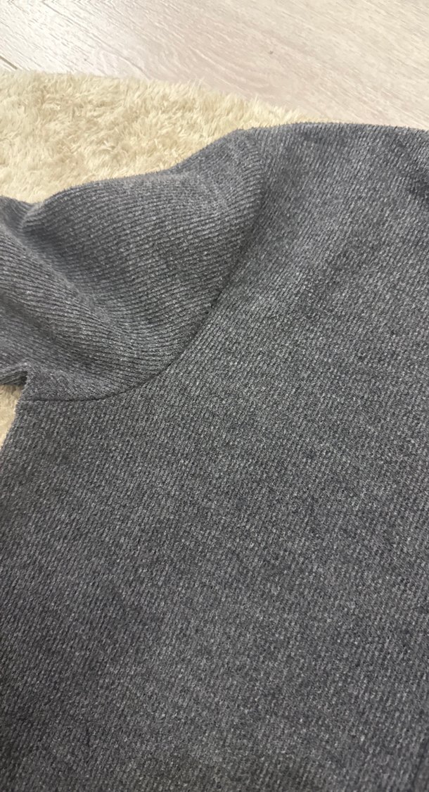 Gri Kadın Midi Rahat Elbise - Görsel 3