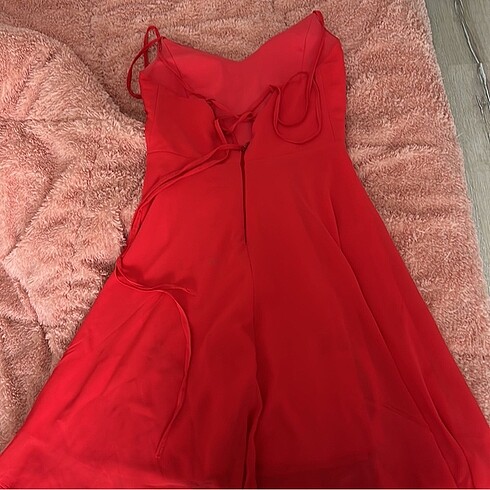 xs Beden #kırmızı #elbise