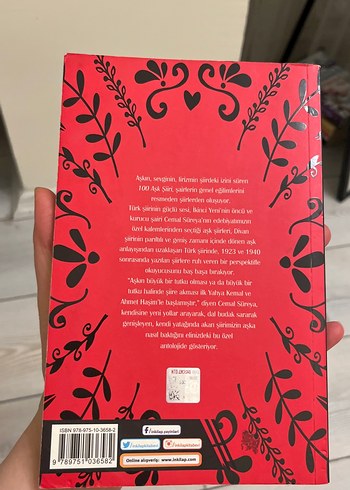 Cemal Süreya 100 Aşk Şiiri Antoloji - Görsel 2