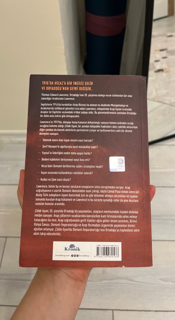 Çölde İsyan - Osmanlı Ortadoğu'yu Nasıl Kaybetti? - Görsel 2