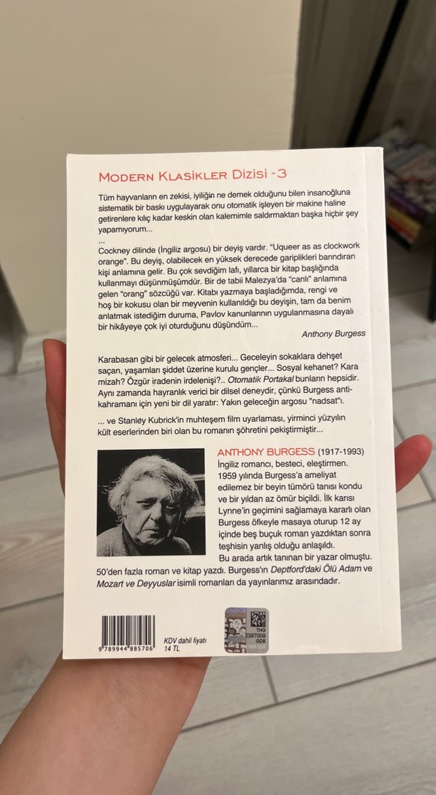 Anthony Burgess - Otomatik Portakal - Görsel 2