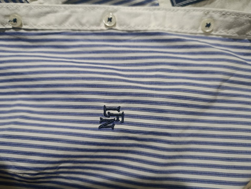 Mavi Çizgili Uzun Kollu Gömlek - Görsel 3