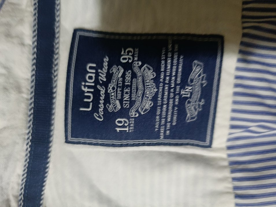 Mavi Çizgili Uzun Kollu Gömlek - Görsel 2