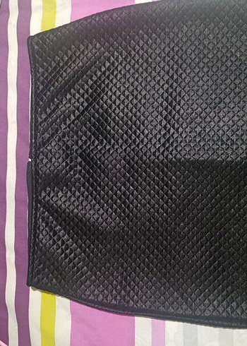 Siyah Pliseli  Midi Etek - Görsel 3