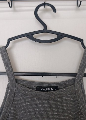 Gri Kadın  Yüksek Yakalı Atlet - Görsel 3