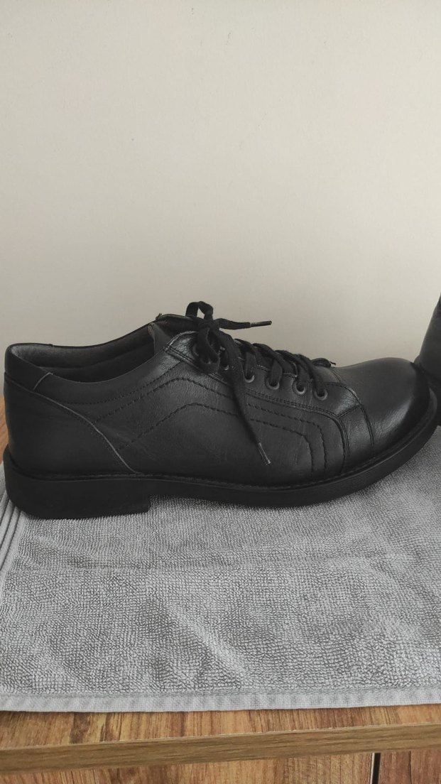 Erkek Siyah Klasik Ofis Ayakkabısı - Görsel 2