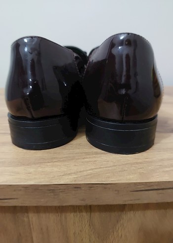 Koton bordo loafer 40 - Görsel 3