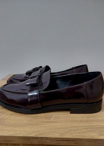 Koton bordo loafer 40 - Görsel 2