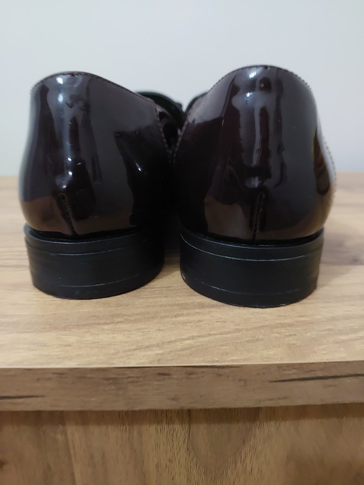 Koton bordo loafer 40 - Görsel 3