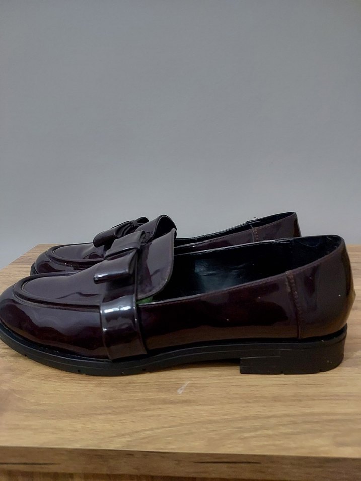 Koton bordo loafer 40 - Görsel 2