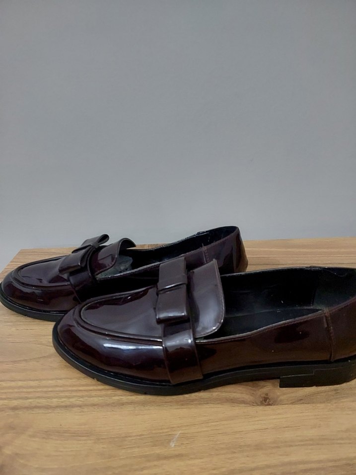 Koton bordo loafer 40 - Görsel 5
