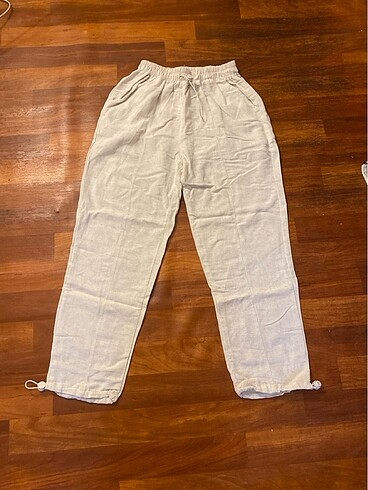 Pamuk keten pantalon