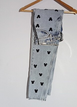 Mom Jean Mickey Mouse 