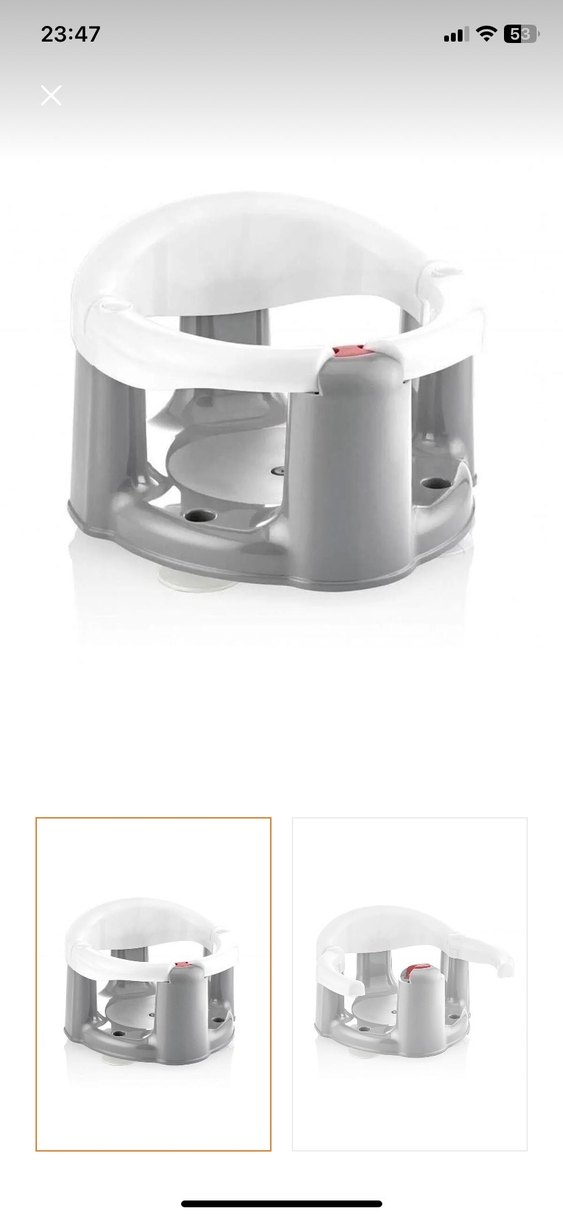 Babyjem Gri Bebek Oturma Destek Koltuğu - Görsel 2