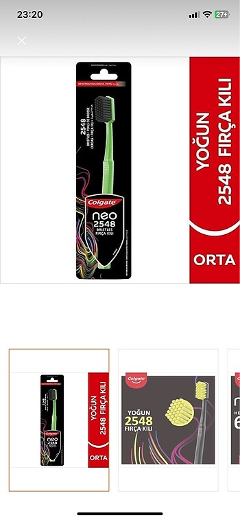 COLGATE DİŞ FIRÇASI