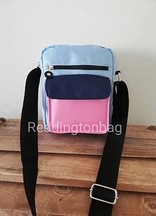Çanta,mavi, 3 renkli, 0 ve paketlidir 