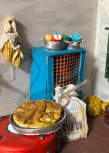 Diğer Bohem Tarzı El Yapımı Mini Mutfak Dekoru Tamamı el yapımıdır.