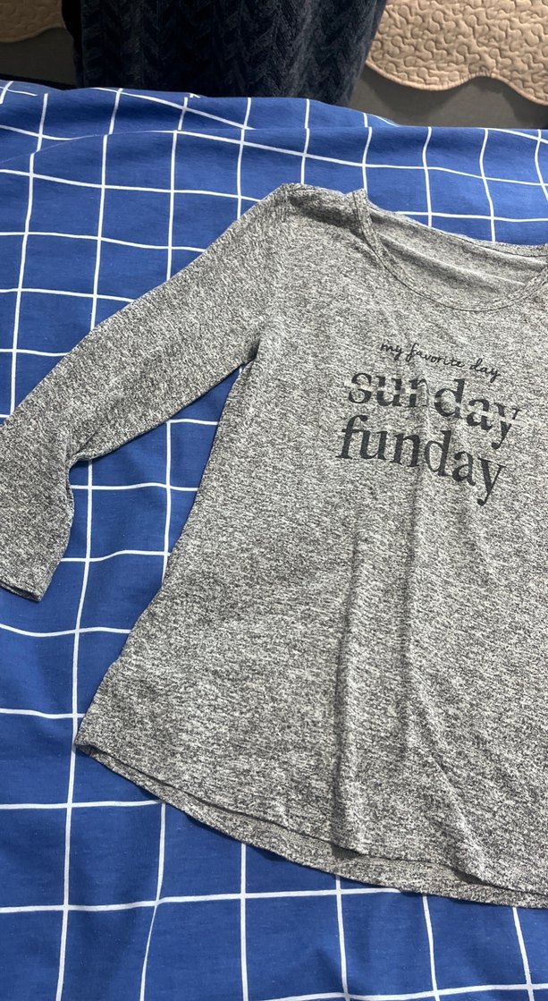 Gri Uzun Kollu triko - Görsel 2